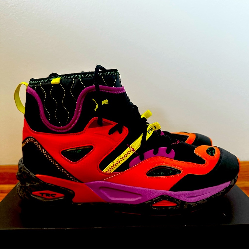 Brand Puma , size 10 ,colorful